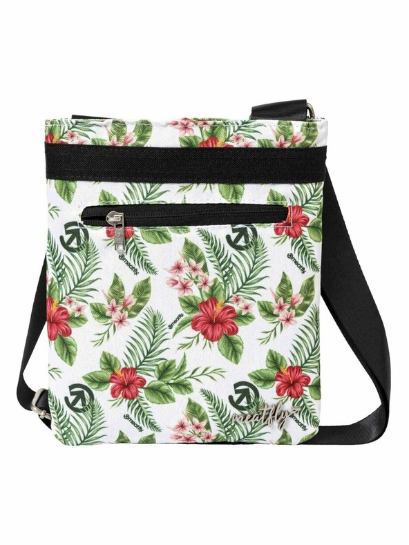 Meatfly Meatfly γυναικεία τσάντα Dixie Λευκά Τροπικά | Πολύχρωμη | Όγκος 0,4 L