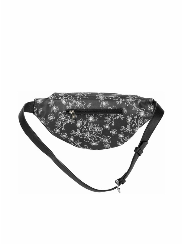 Meatfly Meatfly τσαντάκι μέσης Priya Blossom Μαύρη