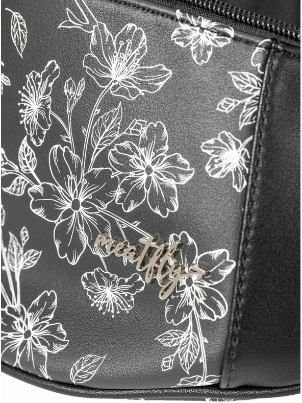 Meatfly Meatfly τσαντάκι μέσης Priya Blossom Μαύρη