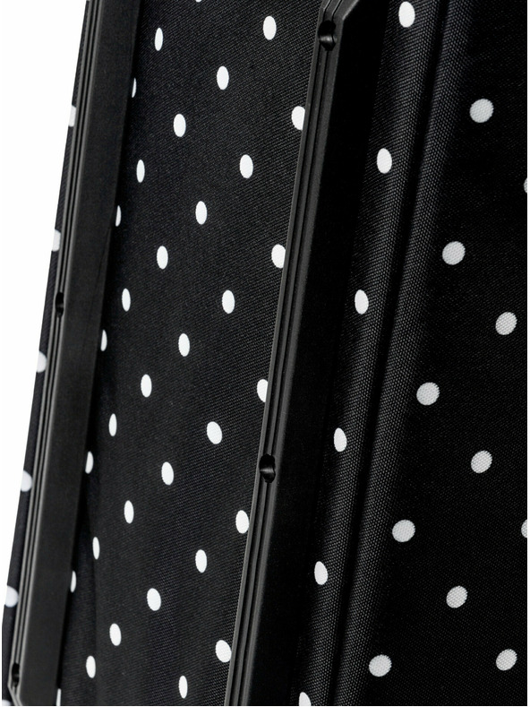 Meatfly Meatfly ταξιδιωτική τσάντα Gail Λευκή Κουκκίδα/Ροζ Πούδρας 42 L | Λευκή | Όγκος 42 L