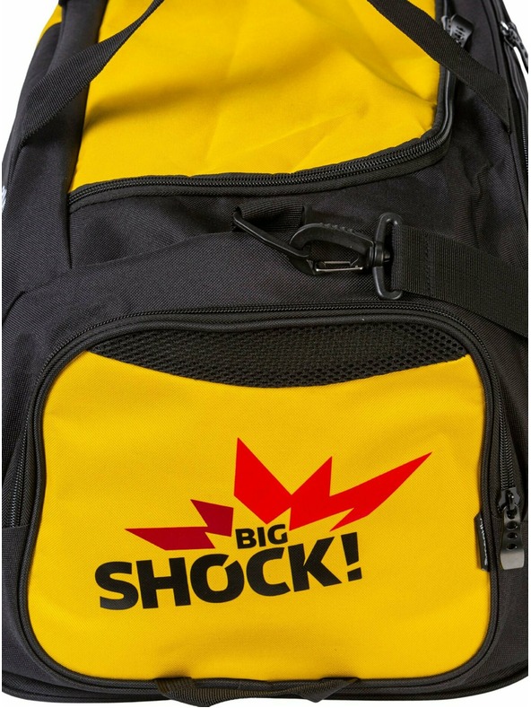 Meatfly Meatfly ταξιδιωτική τσάντα Rocky Big Shock | Μαύρη | Όγκος 30 L