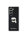 Karl Lagerfeld Karl Lagerfeld PU Saffiano Monogram Karl Head Οπίσθιο Κάλυμμα για Samsung Galaxy Z Fold 6 Black