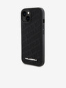 Karl Lagerfeld PU Quilted Pattern Πίσω Κάλυμμα για iPhone 15 Black Karl Lagerfeld