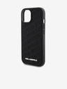 Karl Lagerfeld PU Quilted Pattern Πίσω Κάλυμμα για iPhone 15 Black Karl Lagerfeld