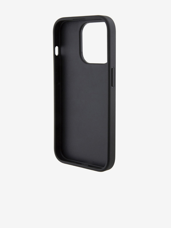 Karl Lagerfeld Karl Lagerfeld PU Καπιτονέ Μοτίβο Οπίσθιο Κάλυμμα για iPhone 15 Pro Μαύρο
