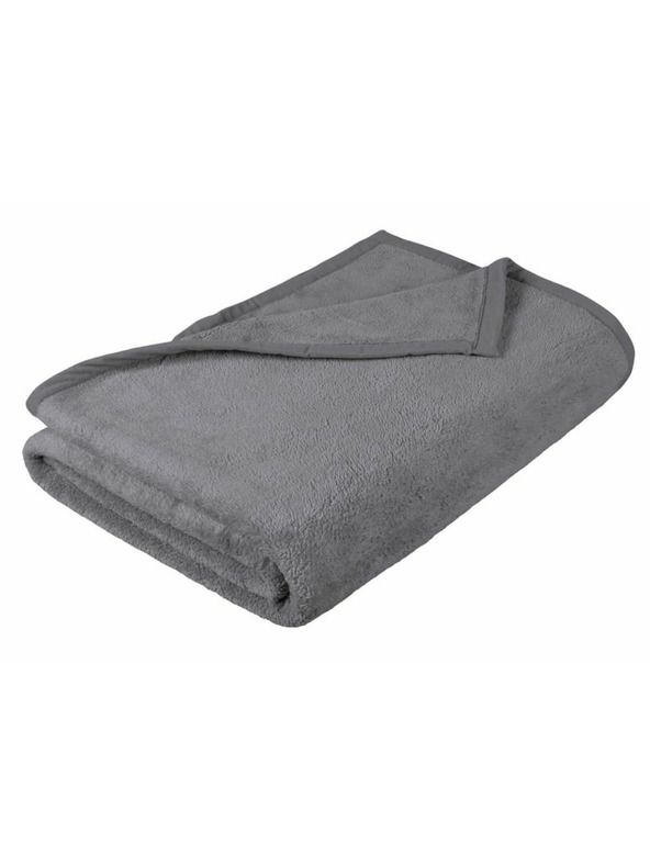 Bellatex Βρεφική κουβέρτα Micro 100x150cm γκρι Bellatex