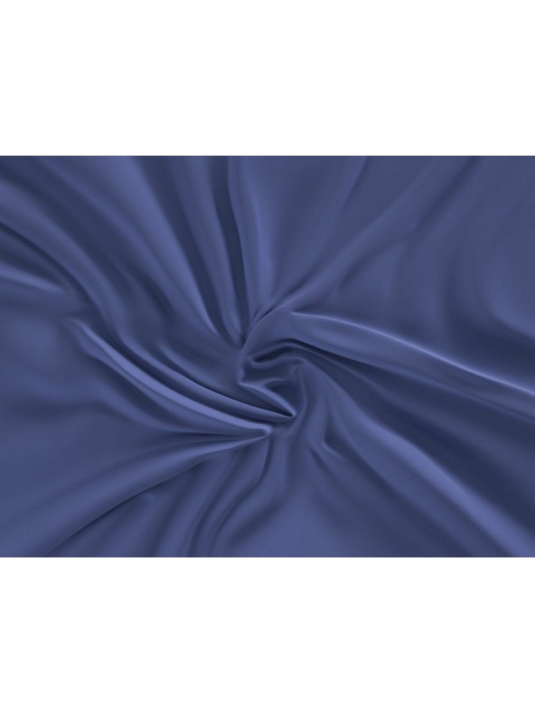 Kvalitex Σατέν σεντόνι Luxury Collection 200x200εκ. σκούρο μπλε Kvalitex