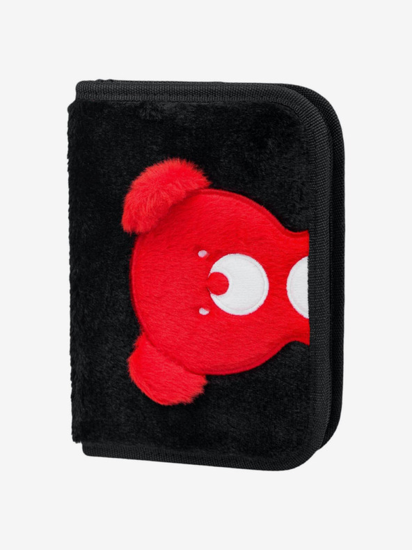 BAAGL  Μαύρη σχολική μολυβοθήκη μονής βαθμίδας teribear Baagl