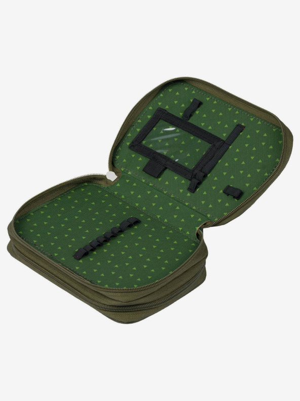 BAAGL  Πράσινη σχολική μολυβοθήκη Baagl Dinosaurs