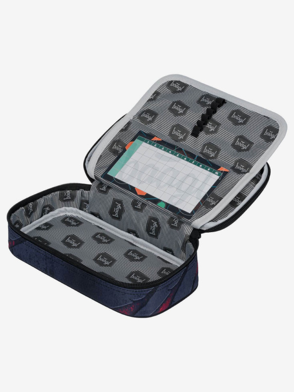 BAAGL  Γκρι σχολική μολυβοθήκη etue lava Baagl