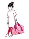 Reisenthel Τσάντα ταξιδιού Reisenthel Allrounder M Kids Abc friends pink
