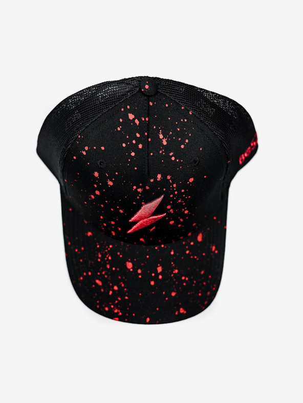 Be52 Be52 Bolt splash καπέλο premium μαύρο/κόκκινο