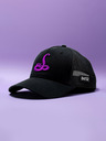 Be52 Be52 Snake καπέλο premium μαύρο/μωβ