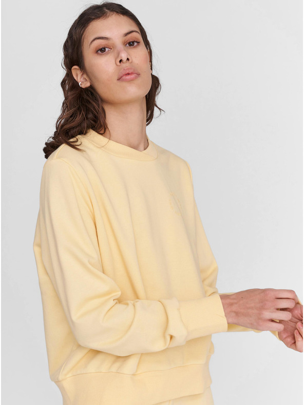 Noisy May Κίτρινο βασικό φούτερ Noisy May Lupa