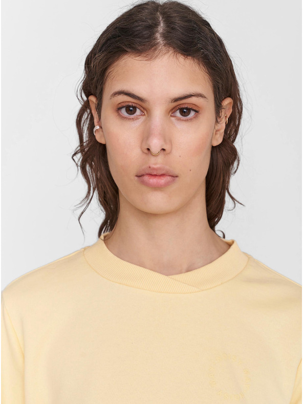 Noisy May Κίτρινο βασικό φούτερ Noisy May Lupa