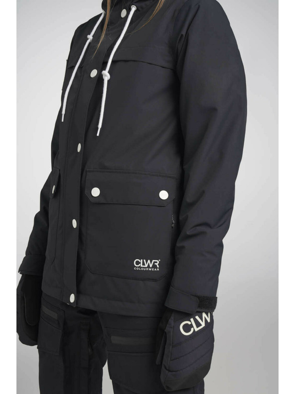 Tenson Γυναικείο μπουφάν Snowboard Colourwear Ida W Μαύρο