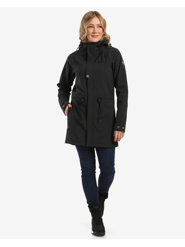 Kilpi Γυναικείο παλτό Softshell Kilpi LASIKA-W Μαύρο
