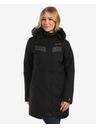 Kilpi Γυναικείο χειμερινό παλτό Kilpi PERU-W Μαύρο
