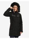 Kilpi Γυναικείο χειμερινό παλτό Kilpi PERU-W Μαύρο