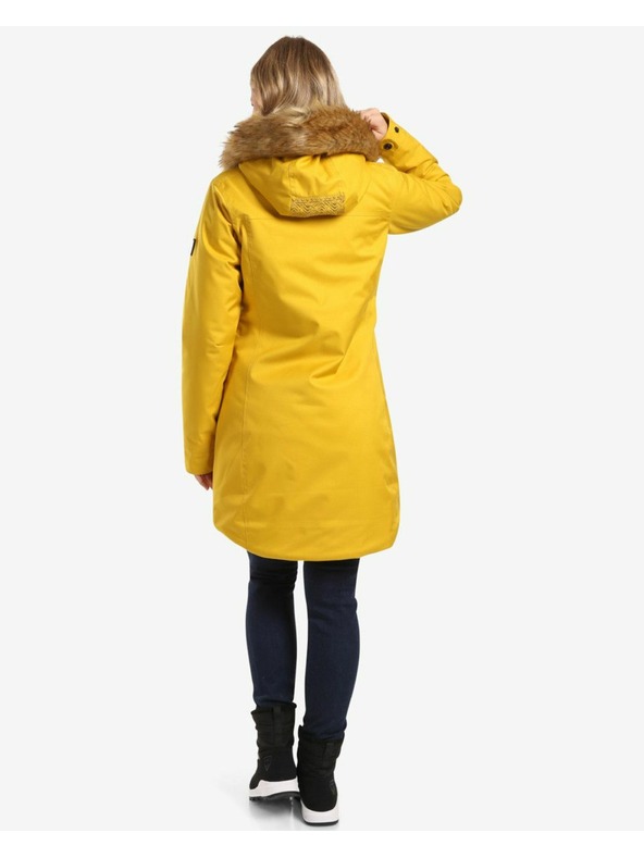 Kilpi Γυναικείο χειμερινό παλτό Kilpi PERU-W Gold