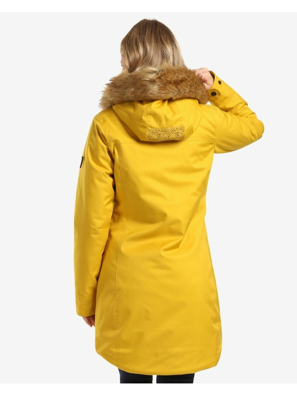 Kilpi Γυναικείο χειμερινό παλτό Kilpi PERU-W Gold