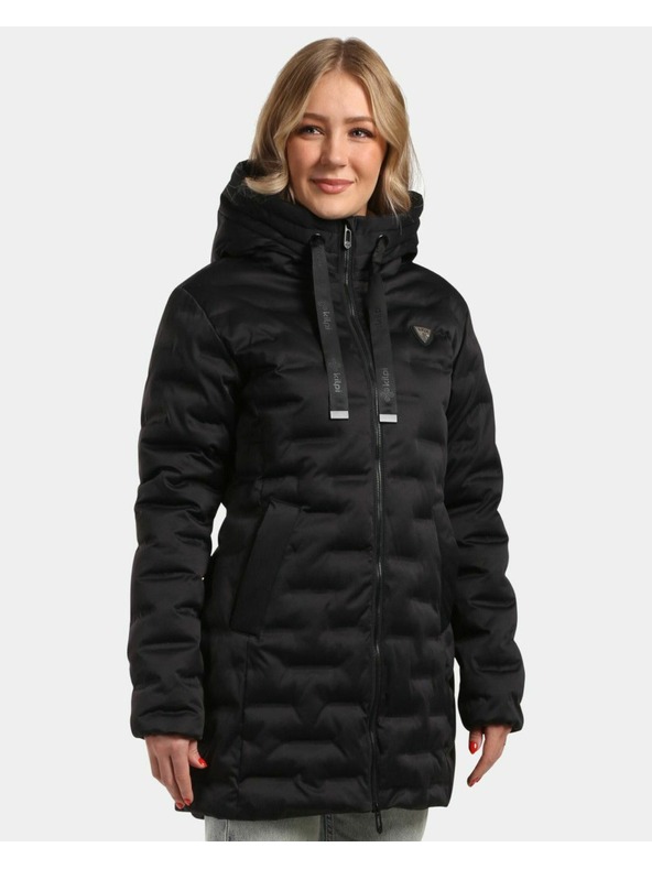Kilpi Γυναικείο χειμερινό παλτό Kilpi BELIZE-W Μαύρο