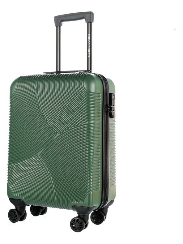 Enrico Benetti Ταξιδιωτική βαλίτσα Enrico Benetti Louisville S Olive