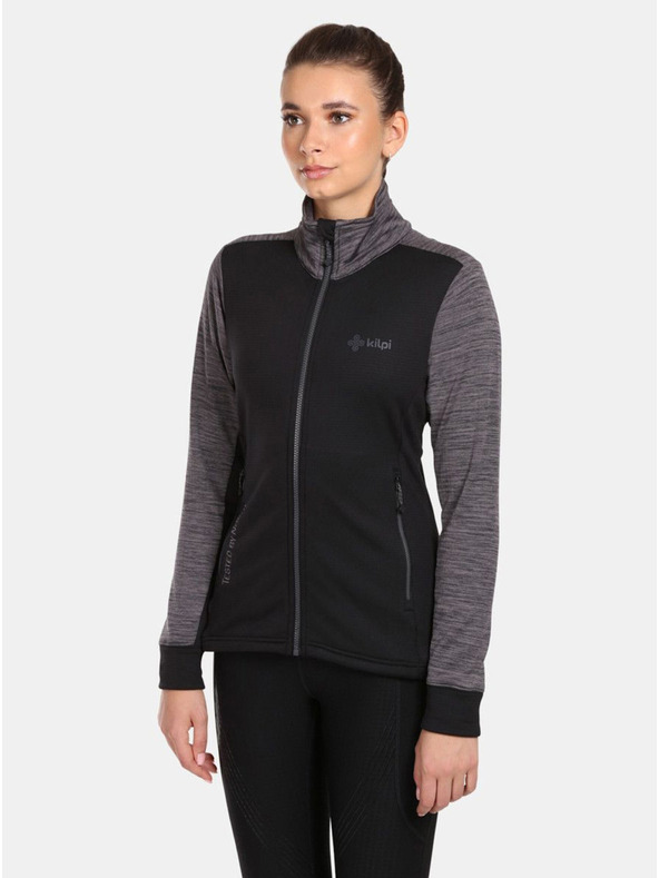 Kilpi Μαύρη γυναικεία αθλητική λειτουργική μπλούζα KILPI SIREN-W
