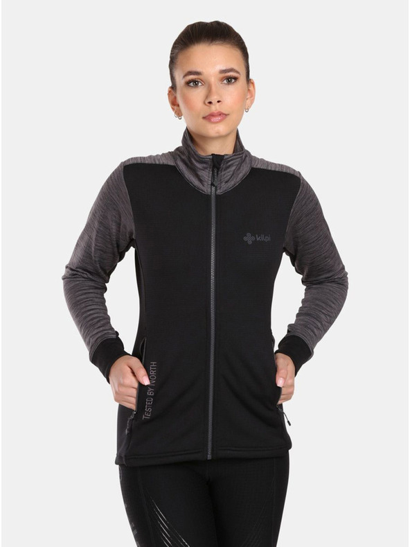 Kilpi Μαύρη γυναικεία αθλητική λειτουργική μπλούζα KILPI SIREN-W