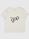 GAP Crop T-shirt με λογότυπο GAP