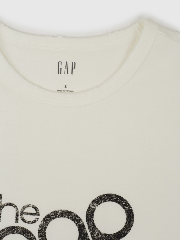 GAP Crop T-shirt με λογότυπο GAP