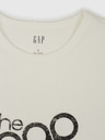 GAP Crop T-shirt με λογότυπο GAP