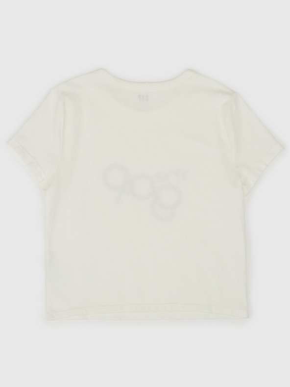 GAP Crop T-shirt με λογότυπο GAP