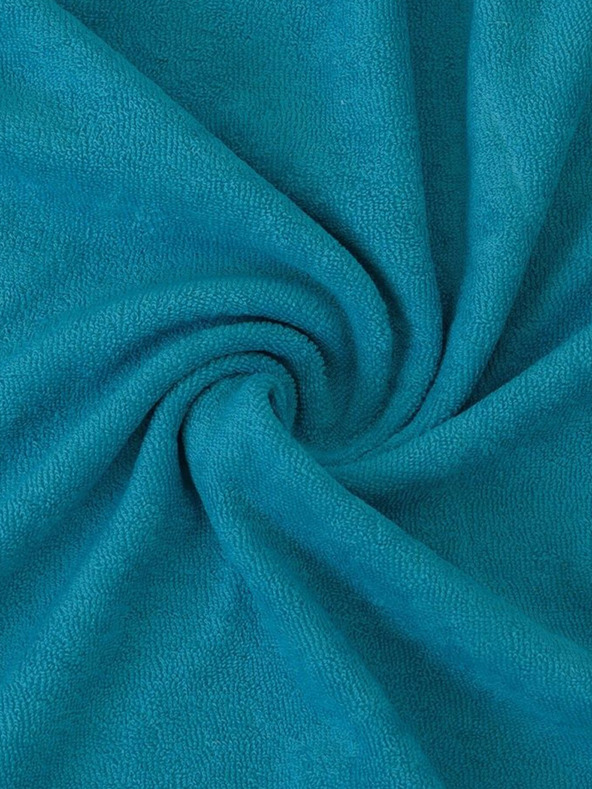 Kvalitex Φύλλο πετσετέ 220x200cm τυρκουάζ Kvalitex