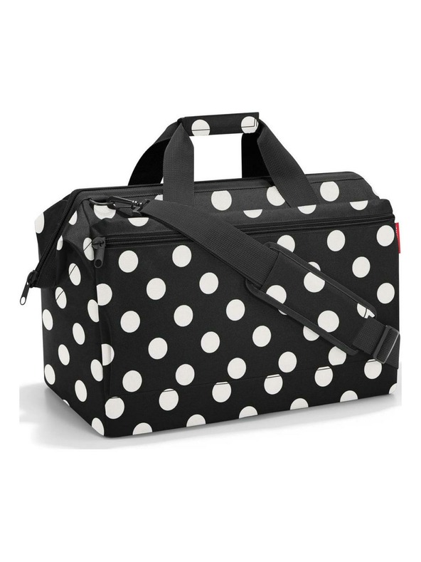 Reisenthel Reisenthel Allrounder L Pocket Dots Λευκή τσάντα ταξιδιού Reisenthel Allrounder L Pocket Dots Λευκή τσάντα ταξιδιού