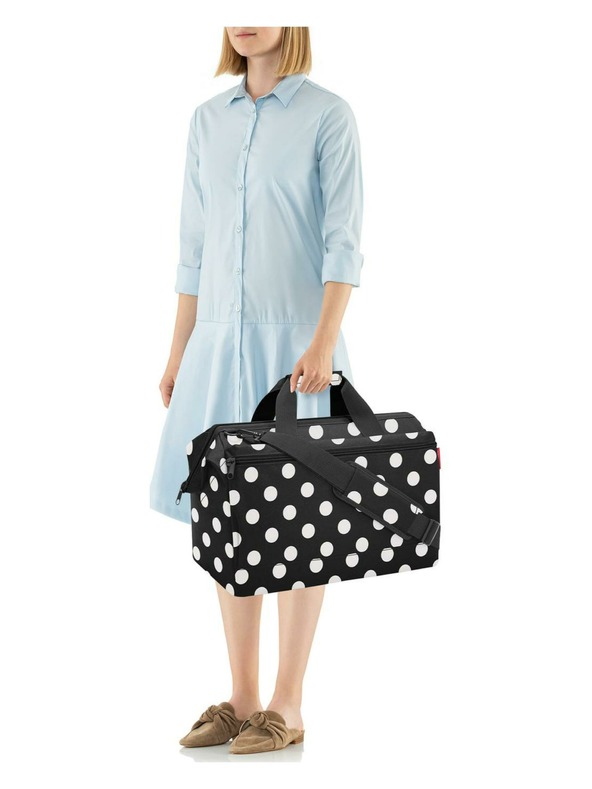 Reisenthel Reisenthel Allrounder L Pocket Dots Λευκή τσάντα ταξιδιού Reisenthel Allrounder L Pocket Dots Λευκή τσάντα ταξιδιού