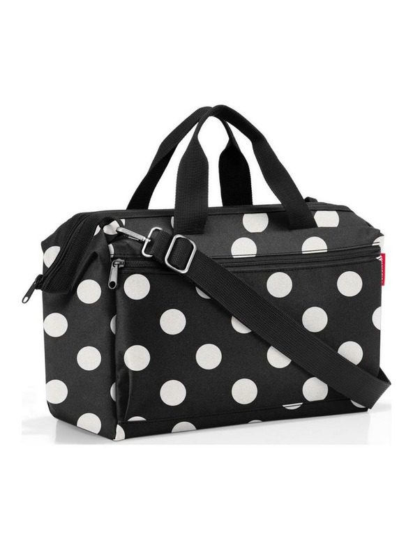 Reisenthel Ταξιδιωτική τσάντα Reisenthel Allrounder S Pocket Dots Λευκό