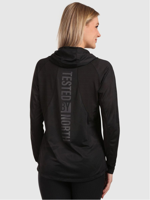 Kilpi Kilpi Γυναικείο φούτερ για τρέξιμο AILEEN-W Μαύρο