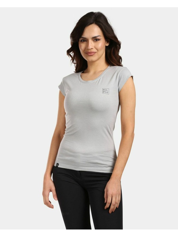 Kilpi Γυναικείο βαμβακερό μπλουζάκι Kilpi LOS-W Ανοιχτό γκρι