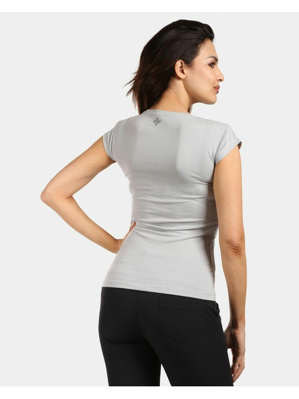 Kilpi Γυναικείο βαμβακερό μπλουζάκι Kilpi LOS-W Ανοιχτό γκρι