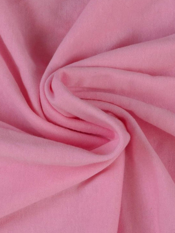 Kvalitex Jersey μονόφυλλο 140x200cm ροζ