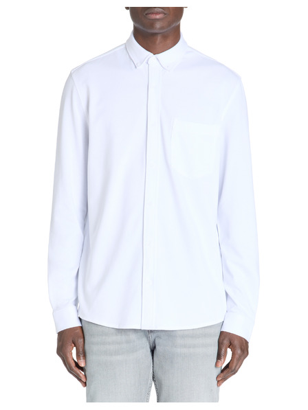 Celio Λευκό ανδρικό πουκάμισο Celio Lapic