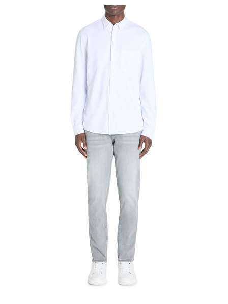 Celio Λευκό ανδρικό πουκάμισο Celio Lapic
