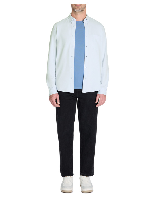 Celio Μπλε ανδρικό πουκάμισο Celio Lapic