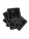 Casa de Engel Cork coasters - set of 6, 0/60