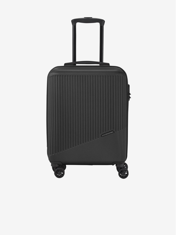 Travelite Μαύρη ταξιδιωτική βαλίτσα Travelite Bali S Black