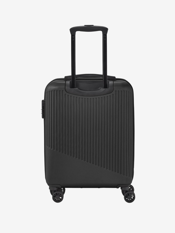 Travelite Μαύρη ταξιδιωτική βαλίτσα Travelite Bali S Black