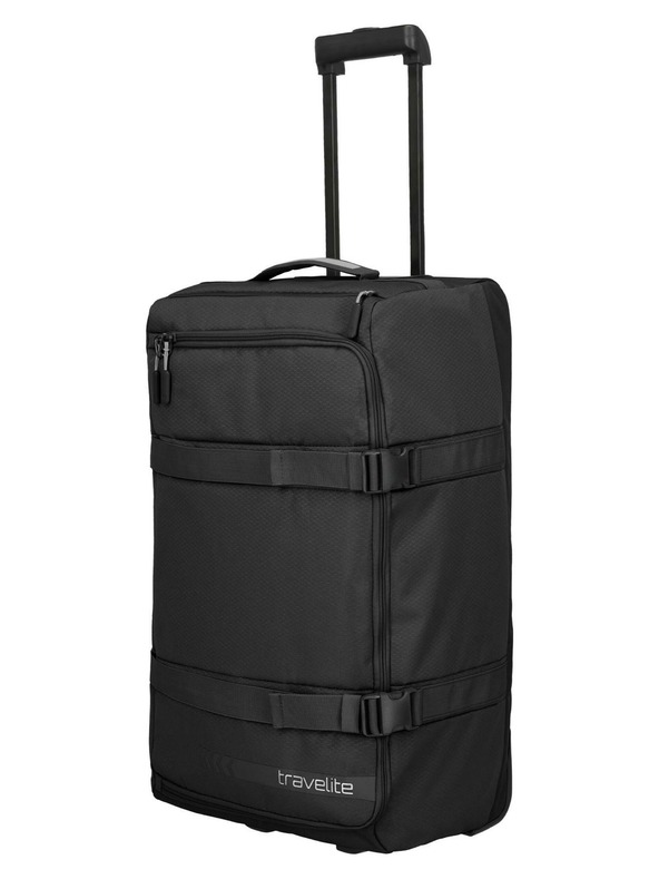 Travelite Τσάντα ταξιδιού Travelite Kick Off Wheeled Duffle L Μαύρο