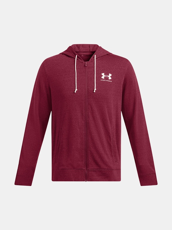 Under Armour Ανδρικό φούτερ Under Armour UA Rival Terry LC FZ-RED