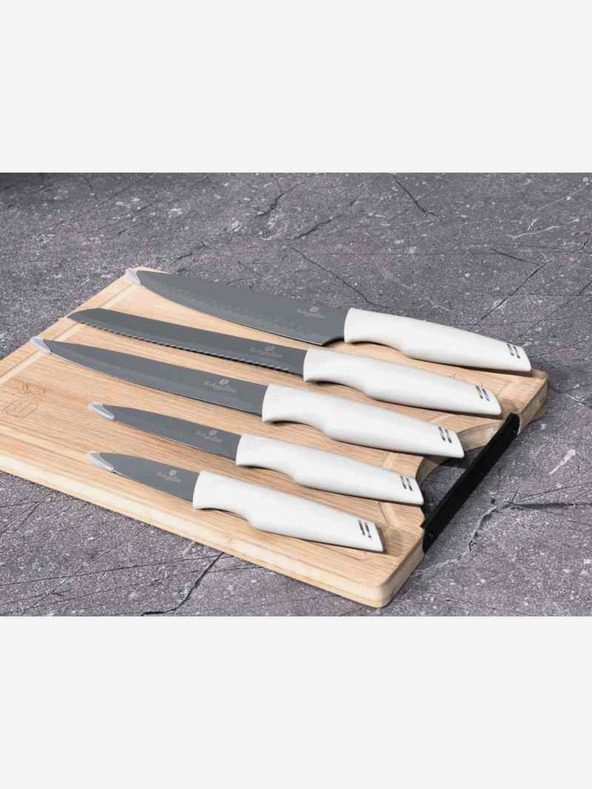 Berlingerhaus Σετ πέντε μαχαιριών + σανίδα κοπής BERLINGERHAUS Aspen Collection